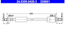 Brzdová hadice ATE 24.5305-0420.3