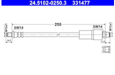 Brzdová hadice ATE 24.5102-0250.3