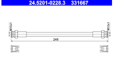 Brzdová hadice ATE 24.5201-0228.3