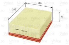Vzduchový filtr VALEO 585011