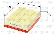 Vzduchový filtr VALEO 585022