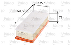 Vzduchový filtr VALEO 585028