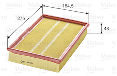 Vzduchový filtr VALEO 585039