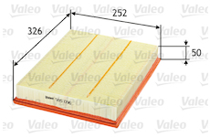 Vzduchový filtr VALEO 585096