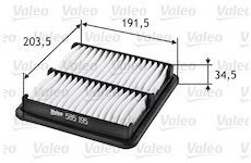 Vzduchový filtr VALEO 585195