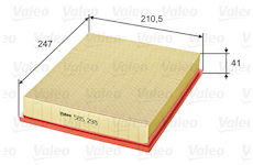 Vzduchový filtr VALEO 585298