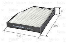 Filtr, vzduch v interiéru VALEO 698800