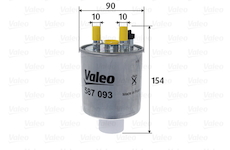palivovy filtr VALEO 587093