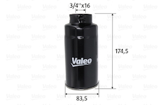 palivovy filtr VALEO 587757