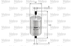 palivovy filtr VALEO 587001