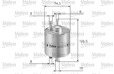 palivovy filtr VALEO 587019