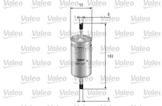 palivovy filtr VALEO 587027