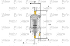 palivovy filtr VALEO 587030