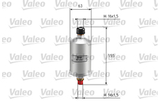 palivovy filtr VALEO 587210