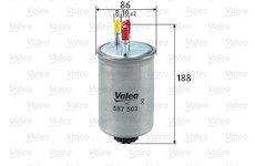palivovy filtr VALEO 587503