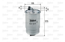 palivovy filtr VALEO 587511