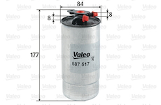 palivovy filtr VALEO 587517