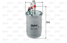 palivovy filtr VALEO 587518
