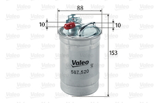 palivovy filtr VALEO 587520