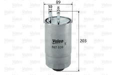 palivovy filtr VALEO 587536