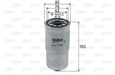 palivovy filtr VALEO 587736