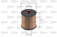 Olejový filtr VALEO 586508