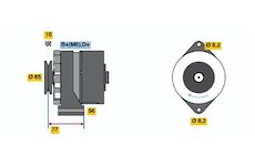 generátor BOSCH 0 986 030 870