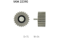 Vratna/vodici kladka, ozubeny remen SKF VKM 22390