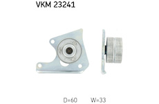 Vratna/vodici kladka, ozubeny remen SKF VKM 23241