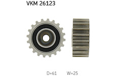 Vratna/vodici kladka, ozubeny remen SKF VKM 26123