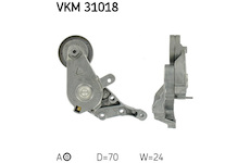 Napinaci kladka, zebrovany klinovy remen SKF VKM 31018