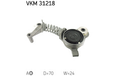 Napinaci kladka, zebrovany klinovy remen SKF VKM 31218