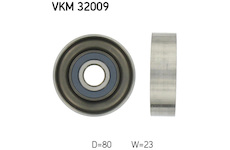 Vratna/vodici kladka, klinovy zebrovy remen SKF VKM 32009
