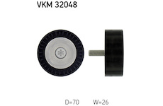 Vratna/vodici kladka, klinovy zebrovy remen SKF VKM 32048