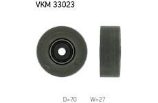 Vratna/vodici kladka, klinovy zebrovy remen SKF VKM 33023