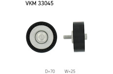 Vratna/vodici kladka, klinovy zebrovy remen SKF VKM 33045