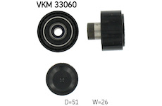 Vratna/vodici kladka, klinovy zebrovy remen SKF VKM 33060