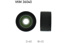 Vratna/vodici kladka, klinovy zebrovy remen SKF VKM 36040
