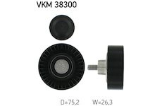 Vratna/vodici kladka, klinovy zebrovy remen SKF VKM 38300