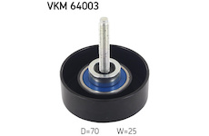 Vratna/vodici kladka, klinovy zebrovy remen SKF VKM 64003