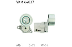 Napinaci kladka, zebrovany klinovy remen SKF VKM 64037