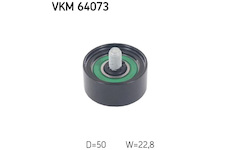 Vratna/vodici kladka, klinovy zebrovy remen SKF VKM 64073