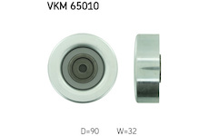 Vratna/vodici kladka, klinovy zebrovy remen SKF VKM 65010