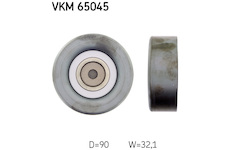 Vratna/vodici kladka, klinovy zebrovy remen SKF VKM 65045