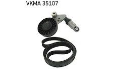 Sada zebrovanych klinovych remenu SKF VKMA 35107