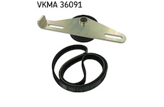 Sada zebrovanych klinovych remenu SKF VKMA 36091