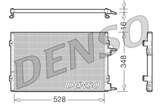 Kondenzátor, klimatizace DENSO DCN06003