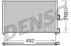 Kondenzátor, klimatizace DENSO DCN09071