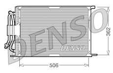 Kondenzátor, klimatizace DENSO DCN10005