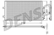 Kondenzátor, klimatizace DENSO DCN10017